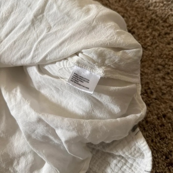 Evereve Alexia Tiered Cotton Mini Dress
size Large - Picture 11 of 12